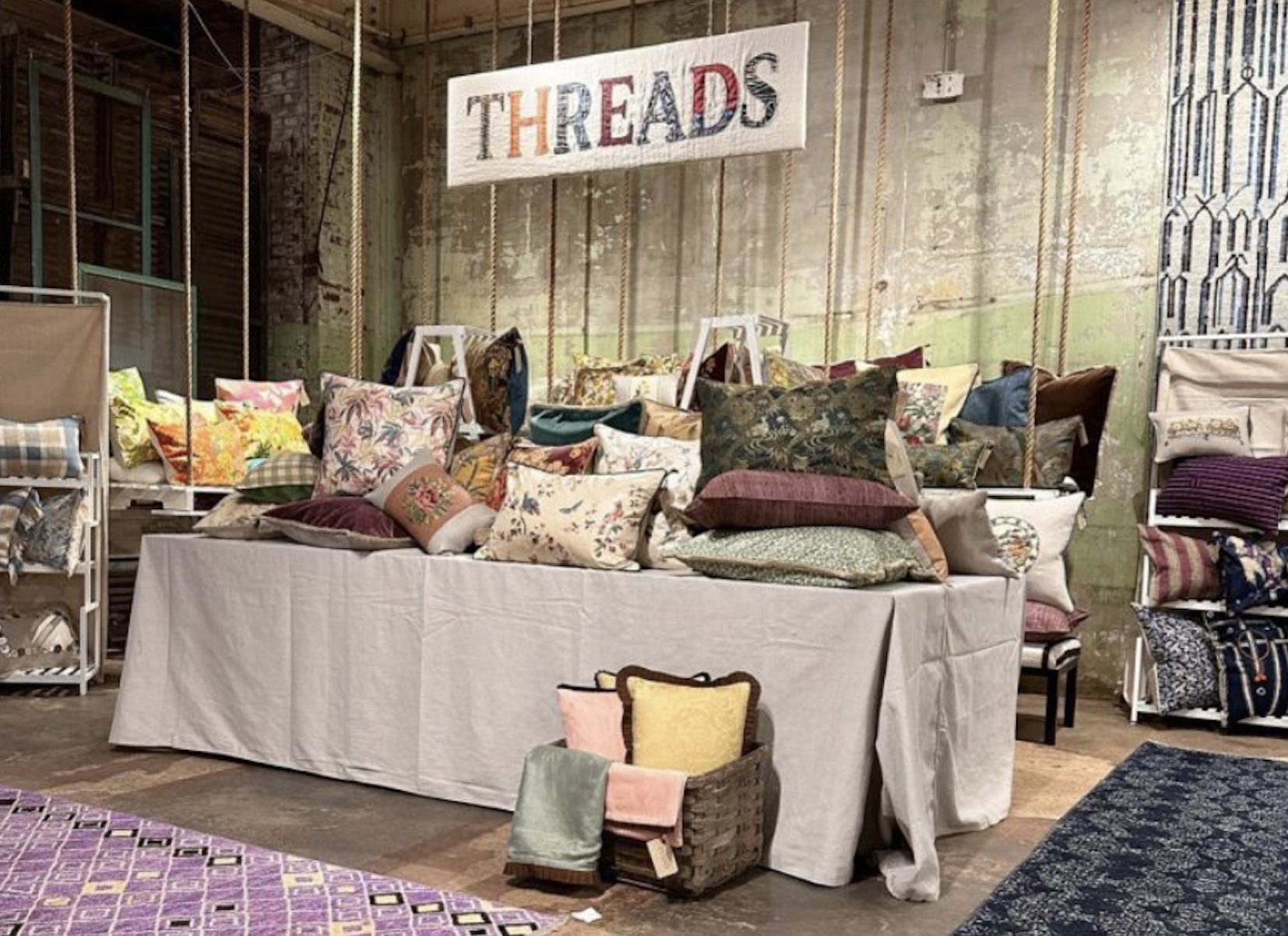 Threads Pillow Pop-Up | & Company Said
